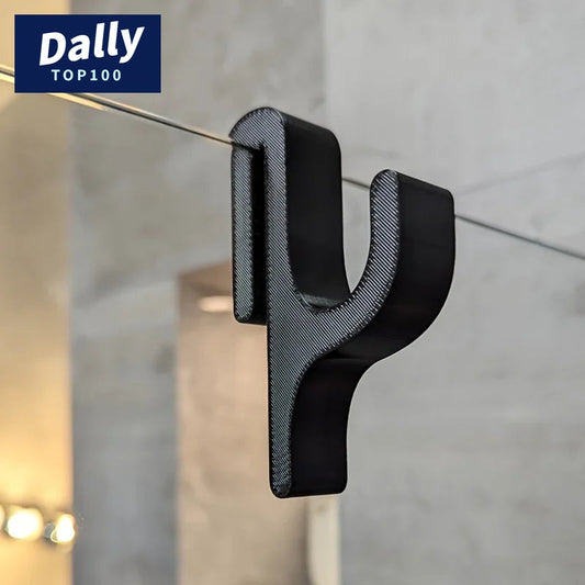 3D Shower Door Towel Hook for 8mm Glass