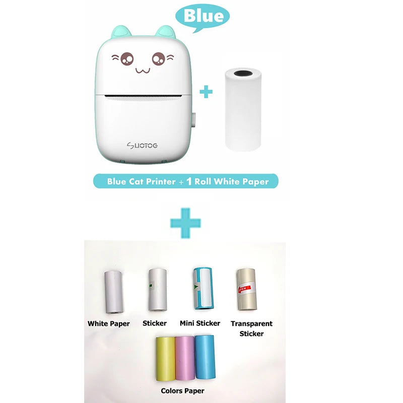 Compact Thermal Printer with Bluetooth