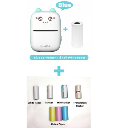 Compact Thermal Printer with Bluetooth