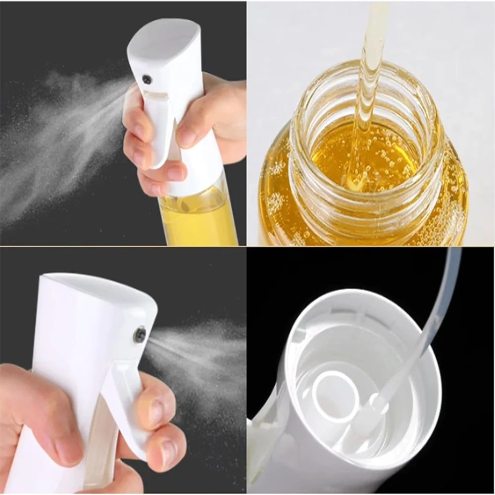 Oil Spray Bottle for Cooking – Mist Sprayer, Food Grade, 200/300/500ml