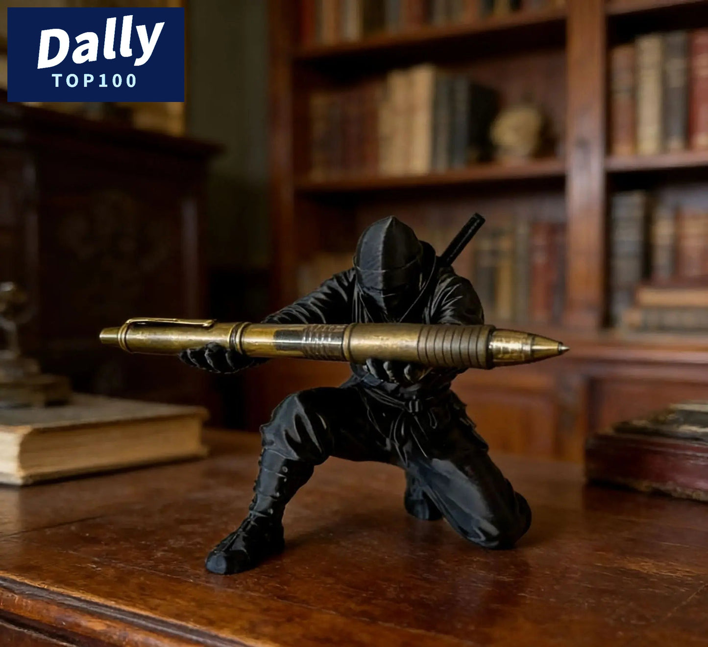 Ninja Desk Organizer - 3D Printed Pen Holder