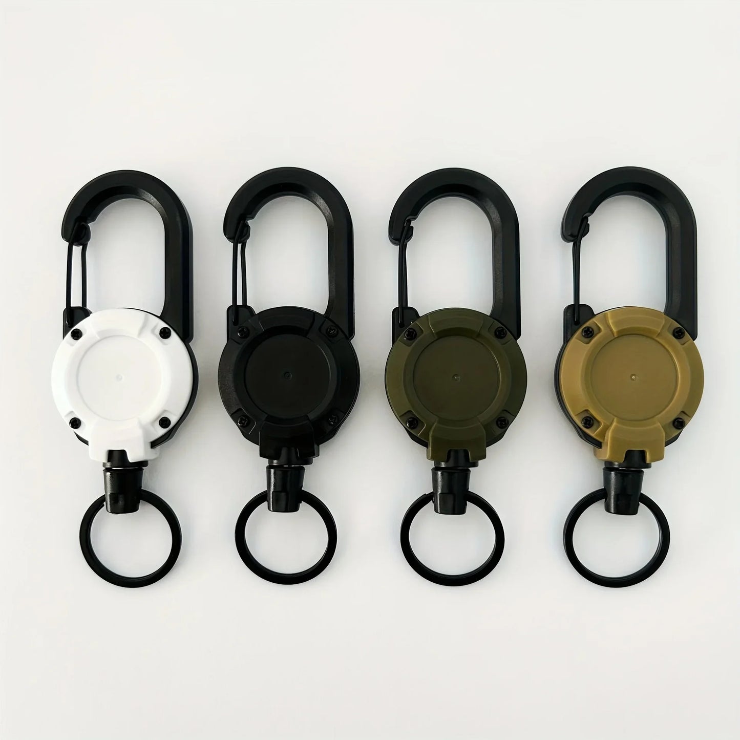 Heavy-Duty Retractable Badge Reel Keychain