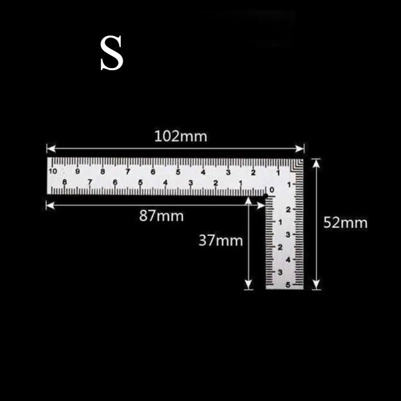 Compact Stainless Steel Ruler for Precise Measuring