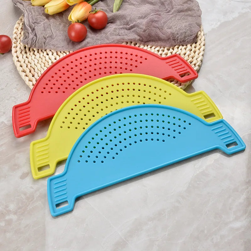 Pasta Strainer Pot Pan Draining Tool
