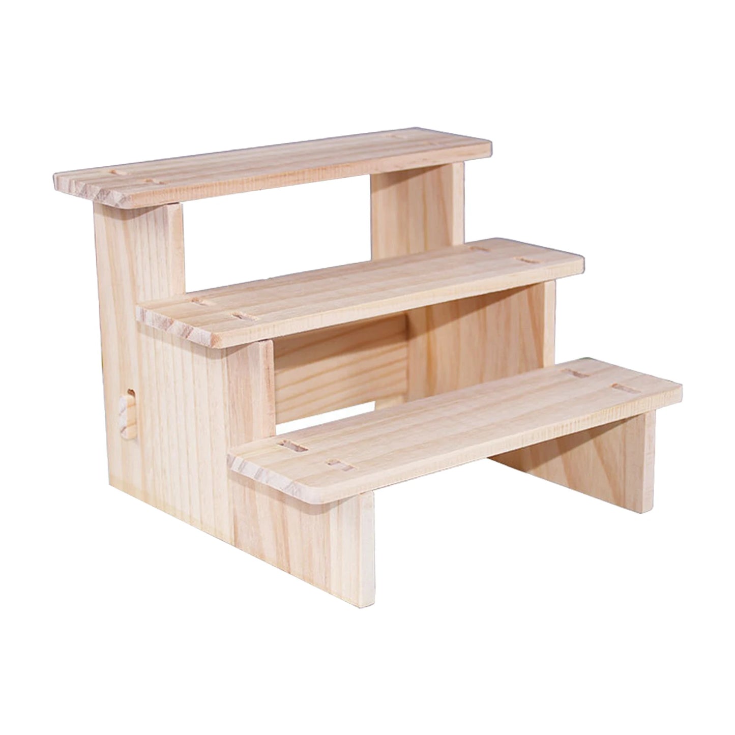 Wooden Tiered Display Stand for Desks