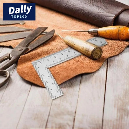 Compact Stainless Steel Ruler for Precise Measuring