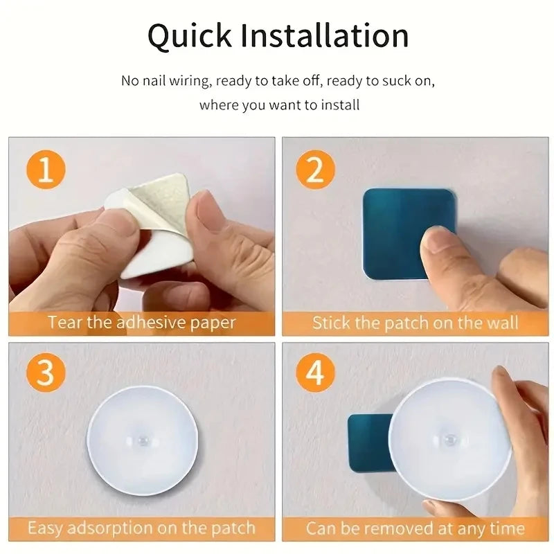 Motion-Activated Bedroom Night Light