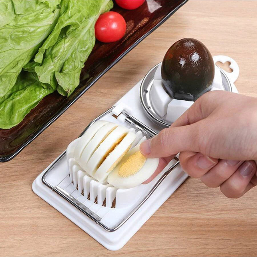 Dual Egg Slicer & Wedger Tool