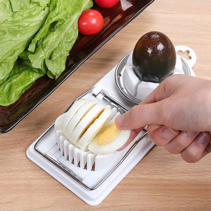 Dual Egg Slicer & Wedger Tool