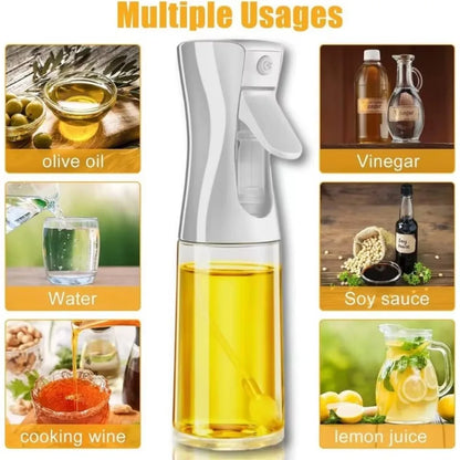 Oil Spray Bottle for Cooking – Mist Sprayer, Food Grade, 200/300/500ml