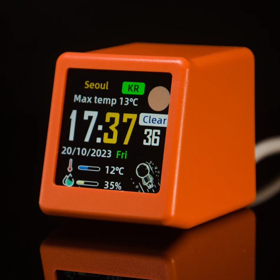 Smart WiFi Weather Clock Station
