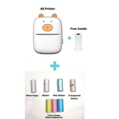 Compact Thermal Printer with Bluetooth