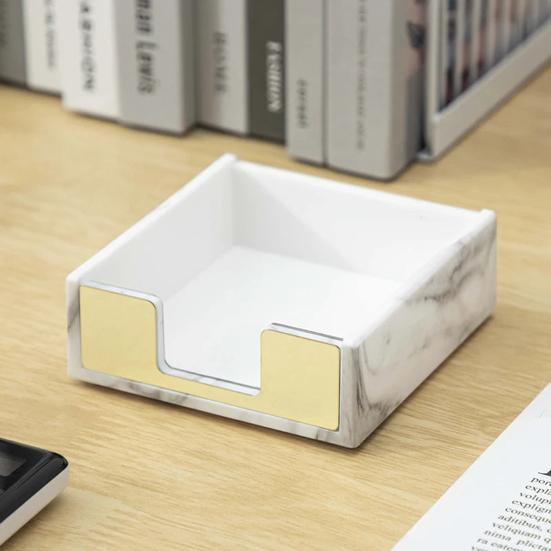 Rose Gold Sticky Note Dispenser