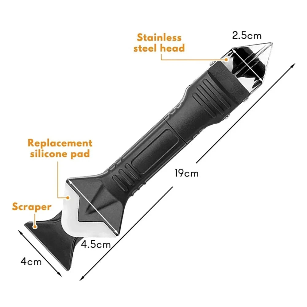 Metal Shovel & Spatula Tool Kit – 5 Pieces
