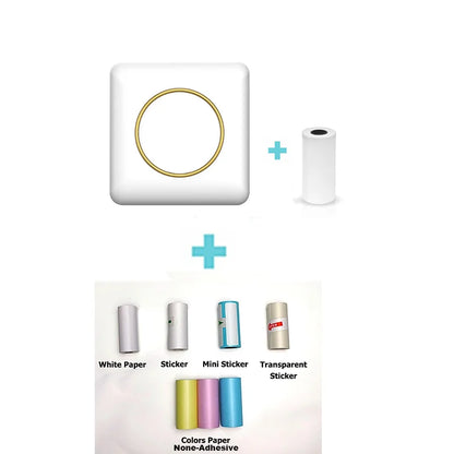 Compact Thermal Printer with Bluetooth