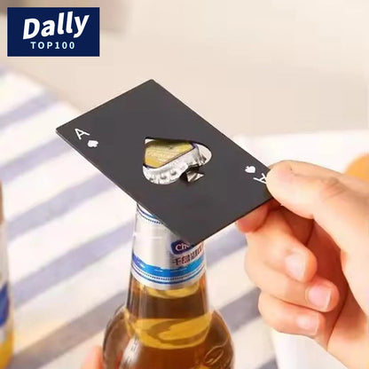 Stainless Steel Spade Bottle Opener