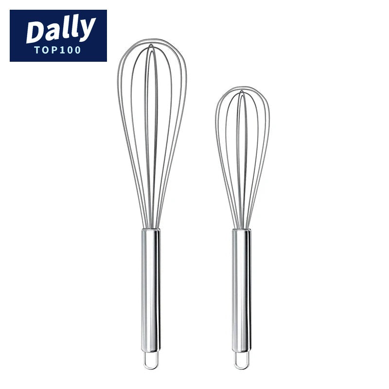 Stainless Steel Egg Whisk Set - 3 Sizes
