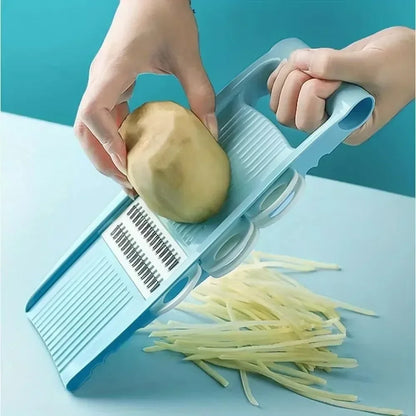 Adjustable Mandoline Slicer - 5 Blades