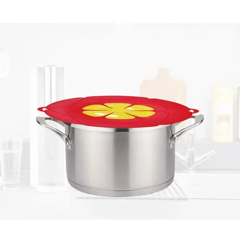 Universal Silicone Pot Lid - Stop Spills Fast