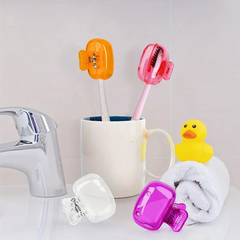 Portable Toothbrush Head Travel Protector Cap