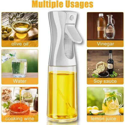 Oil Spray Bottle for Cooking – Mist Sprayer, Food Grade, 200/300/500ml