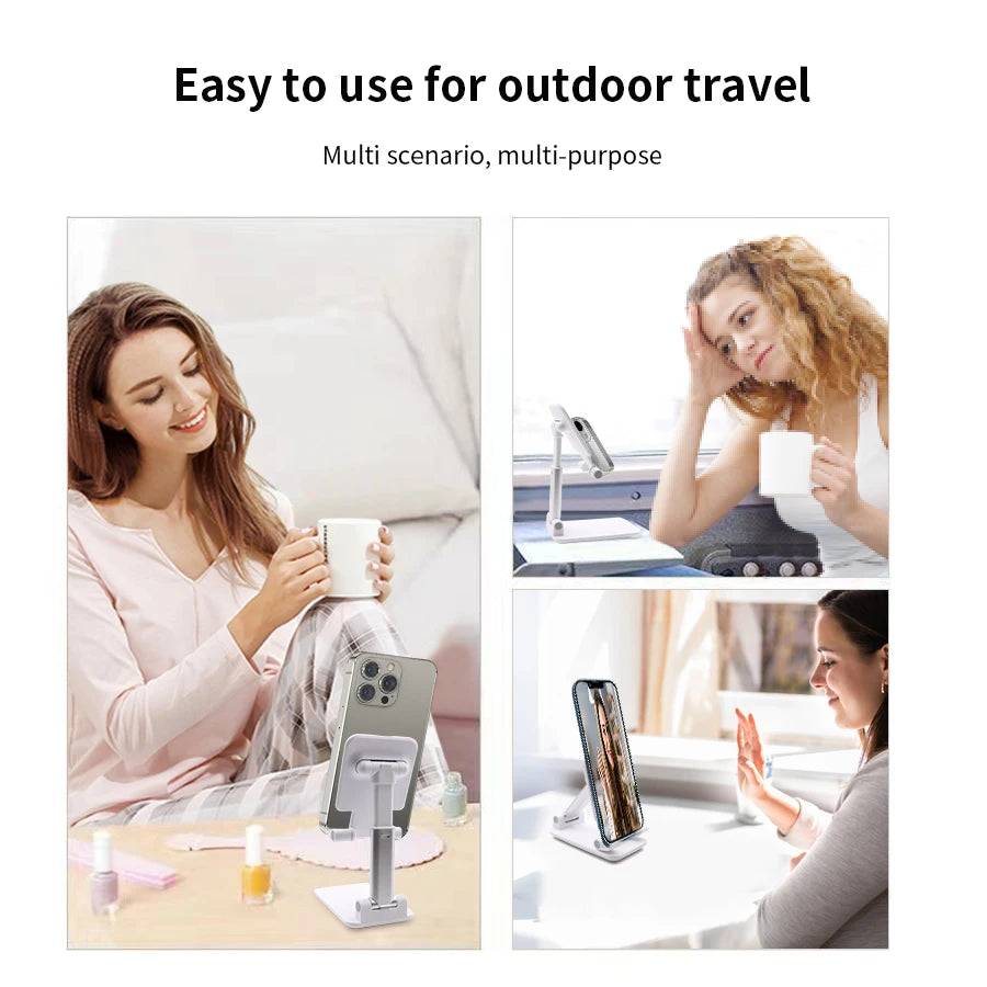Flexible Phone & Tablet Stand for Desk