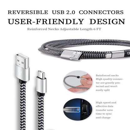 Fast Charging USB-C Cable | Nylon Braided
