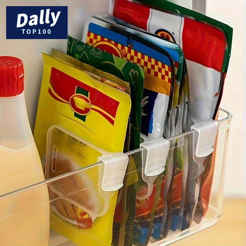 Clear Fridge Dividers - Adjustable Storage Set