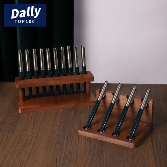 Wooden Desk Organizer Pen Stand