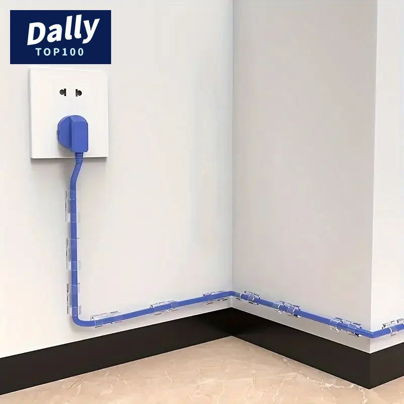 Clear Cable Clips - Organize Any Space