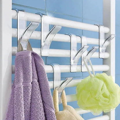 Heated Towel Rack with Storage Clips