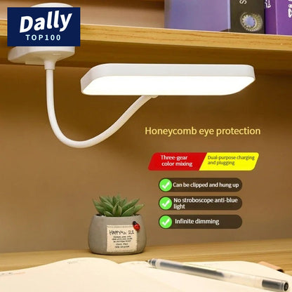 Adjustable Clip Lamp - Eye-Friendly Light