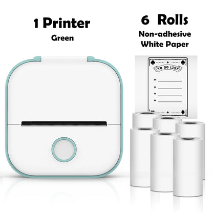 Compact Wireless Thermal Label Printer