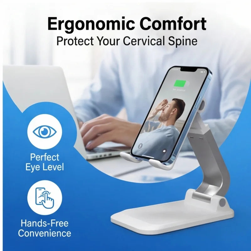 Adjustable Desktop Phone & Tablet Stand