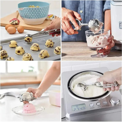 Premium Ice Cream Scoop with Spring Handle