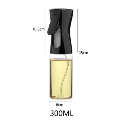 Oil Spray Bottle for Cooking – Mist Sprayer, Food Grade, 200/300/500ml