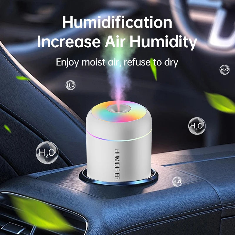 Compact USB Aroma Diffuser & Humidifier
