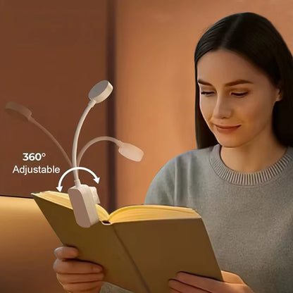 Portable LED Reading Light - Easy Clip Design