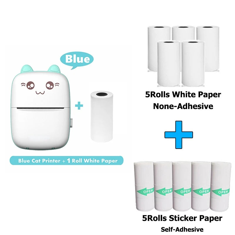 Compact Thermal Printer with Bluetooth