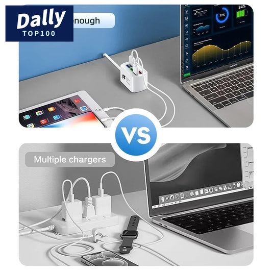 Multi-Port Desktop Charging Station