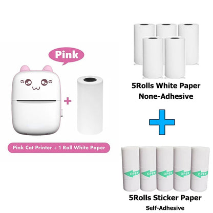 Compact Thermal Printer with Bluetooth