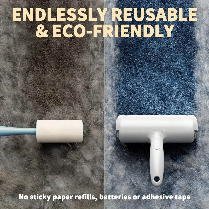 Pet Hair Remover Roller - Reusable & Effective