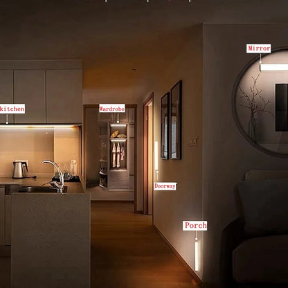 Smart Motion Sensor Night Light - USB Rechargeable
