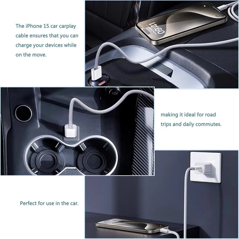 Fast Charge USB-C Cable - 60W Power Delivery