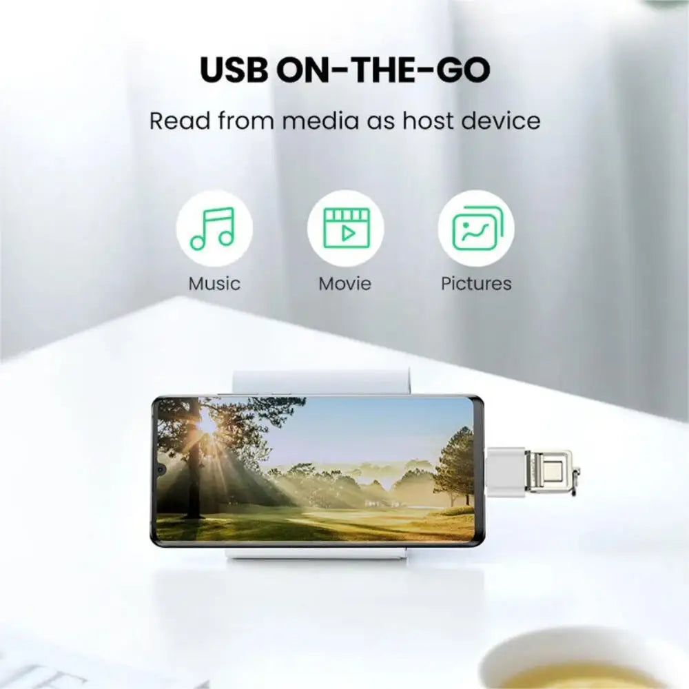 USB-C to USB 3.0 OTG Adapter - Fast Data Transfer