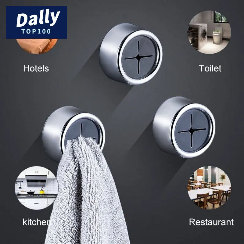 No-Drill Dishcloth Storage Clips Set of 3