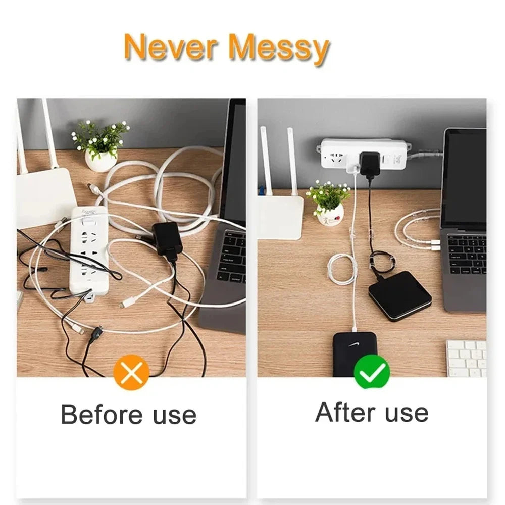 Self-Adhesive Cable Clips