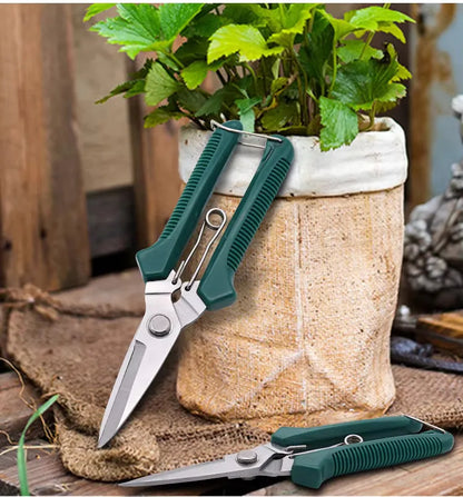 Sharp Stainless Steel Pruning Shears