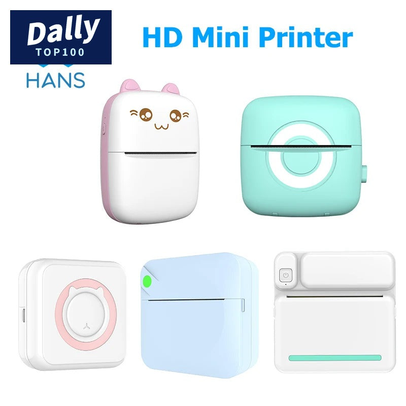 Compact Thermal Printer with Bluetooth