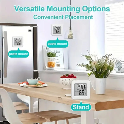 Compact Room Temperature & Humidity Monitor